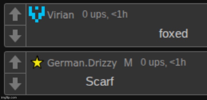 bring foxed or scarf to the next round early? | made w/ Imgflip meme maker