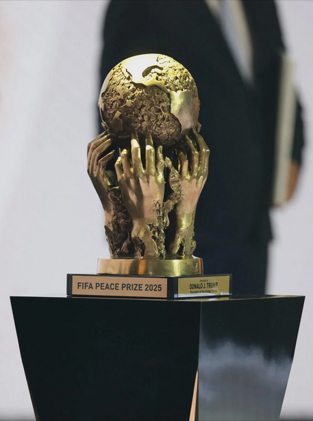 FIFA Peace Award Blank Meme Template
