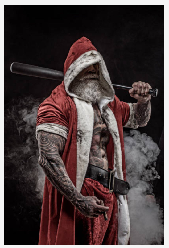 Bad Santa Blank Meme Template