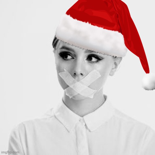Silent | image tagged in merry christmas | made w/ Imgflip meme maker