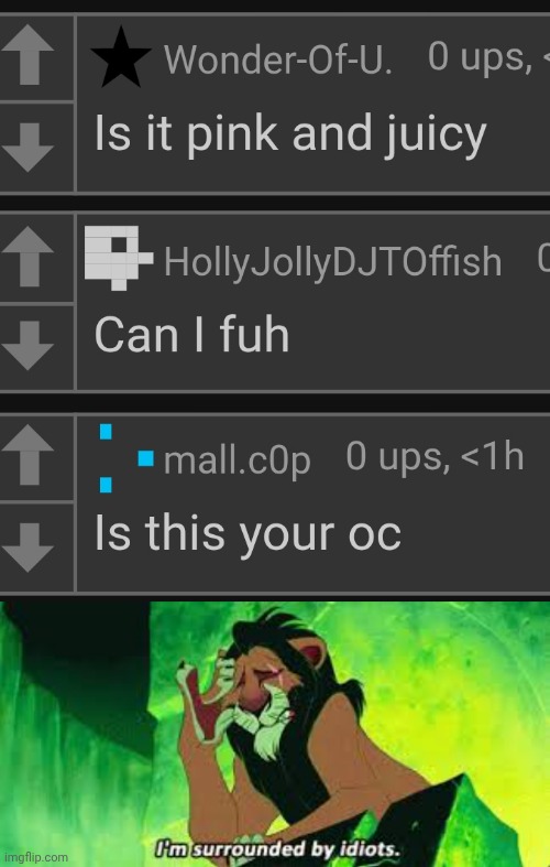 I'm surrounded by hornballs | image tagged in i'm surrounded by idiots | made w/ Imgflip meme maker