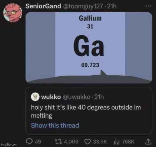 Lil chemistry lesson | made w/ Imgflip meme maker