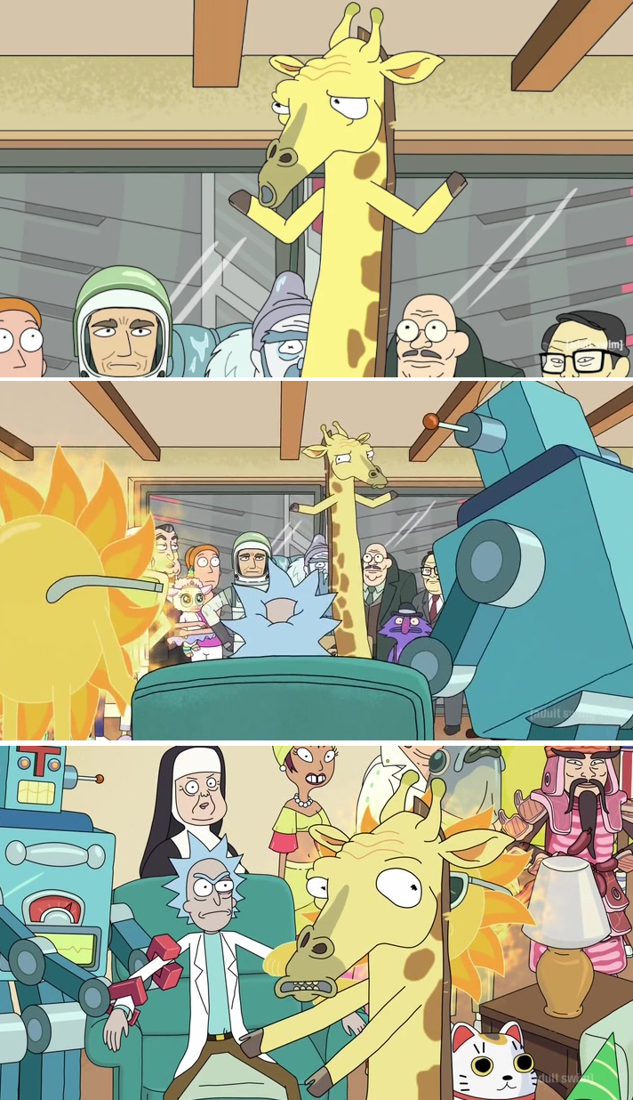 Reverse Giraffe Blank Meme Template