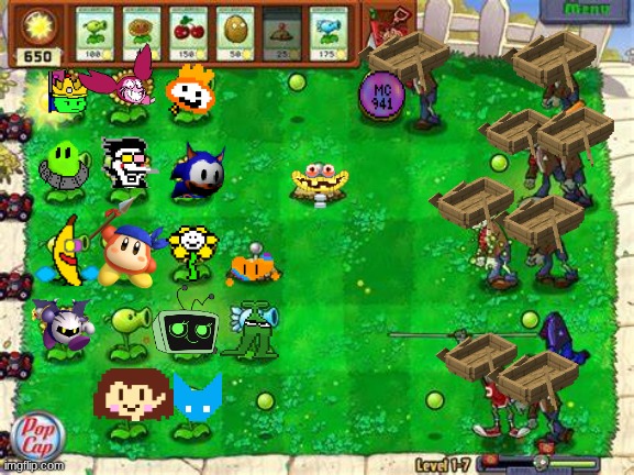 stream in a nutshell | image tagged in plants vs zombies | made w/ Imgflip meme maker