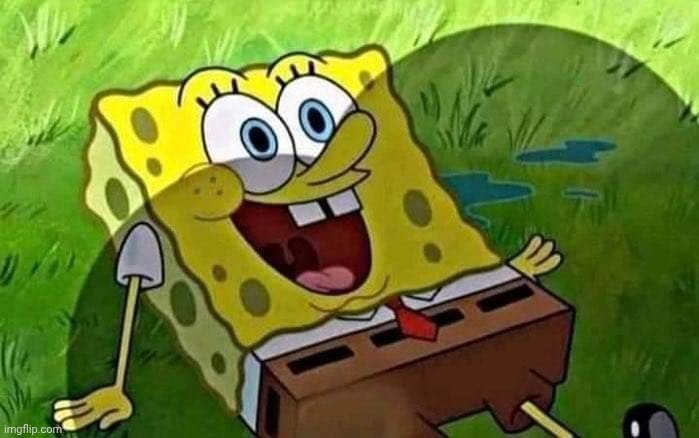 image tagged in spongebob face sit | made w/ Imgflip meme maker