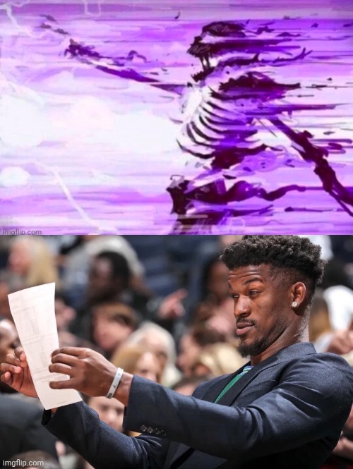 image tagged in evaporated skeleton,jimmy butler | made w/ Imgflip meme maker