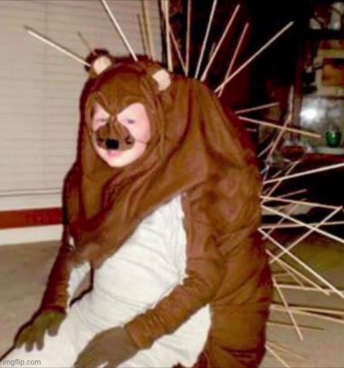 Ummm IDK what to call this | image tagged in cursed images,what a terrible day to have eyes,what the actual f,creepy guy,excuse me wtf,costume | made w/ Imgflip meme maker