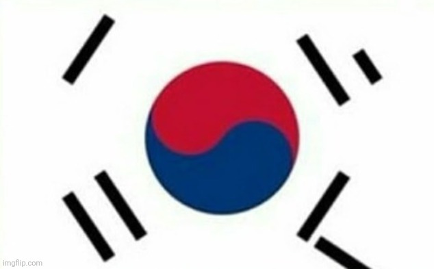 We love korea!❤️:blueheart::blackheart::whiteheart: | made w/ Imgflip meme maker