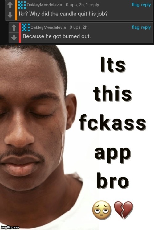 it's not even a dad joke, they actually were seriously trying to be funny | made w/ Imgflip meme maker