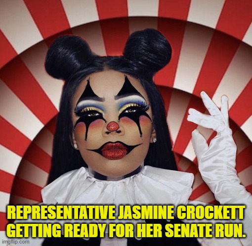 Disney couldn't do it better. | REPRESENTATIVE JASMINE CROCKETT GETTING READY FOR HER SENATE RUN. | image tagged in yep | made w/ Imgflip meme maker