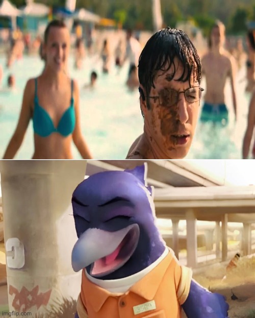 Doom laughing at Will poop face | image tagged in doom laughing at what,universal studios,dreamworks,funny memes | made w/ Imgflip meme maker