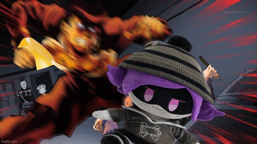 Mad Josuke | image tagged in mad josuke | made w/ Imgflip meme maker