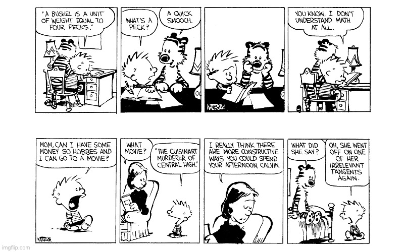 image tagged in calvin and hobbes,comics | made w/ Imgflip meme maker
