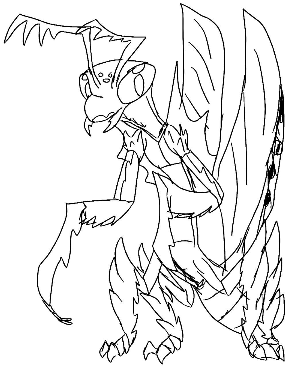 Mantis man Blank Meme Template