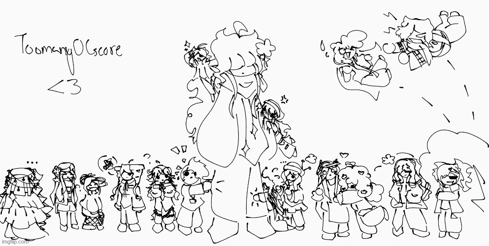 tell me if you want more details about any of my OCs and I'll do a LORE DROP (awesomesauce) | image tagged in e | made w/ Imgflip meme maker