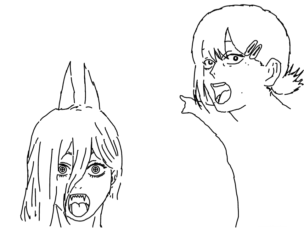 Power and Kobeni Soyjak Blank Meme Template