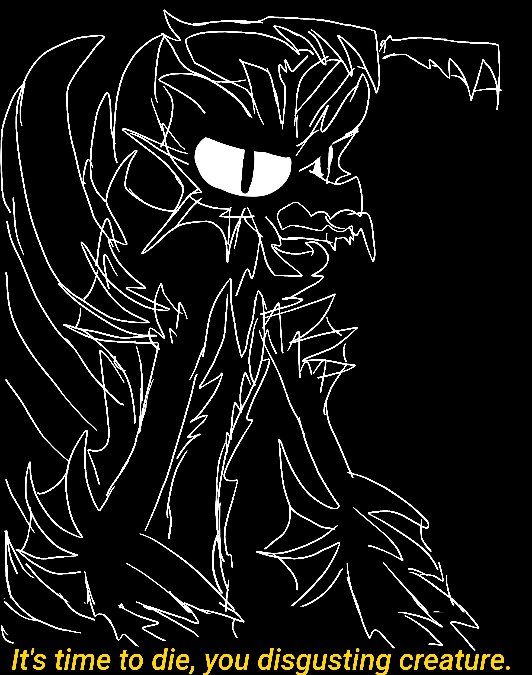 It's time to die, you disgusting creature Blank Meme Template