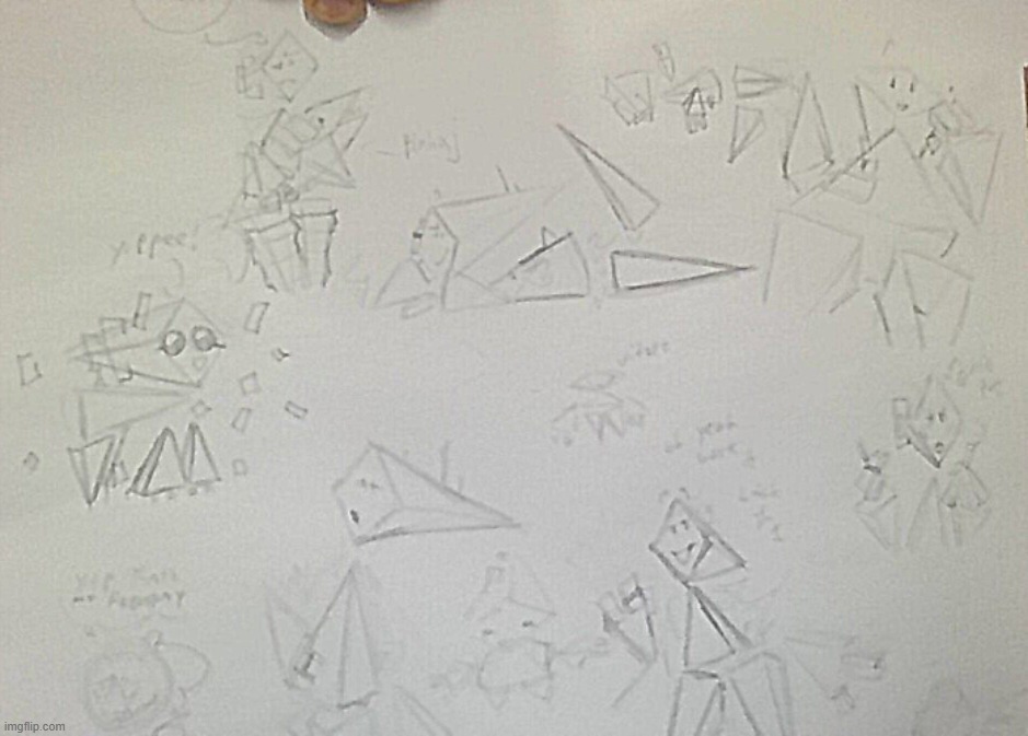 oc art (i used the sharpness filter to make it more visible | made w/ Imgflip meme maker