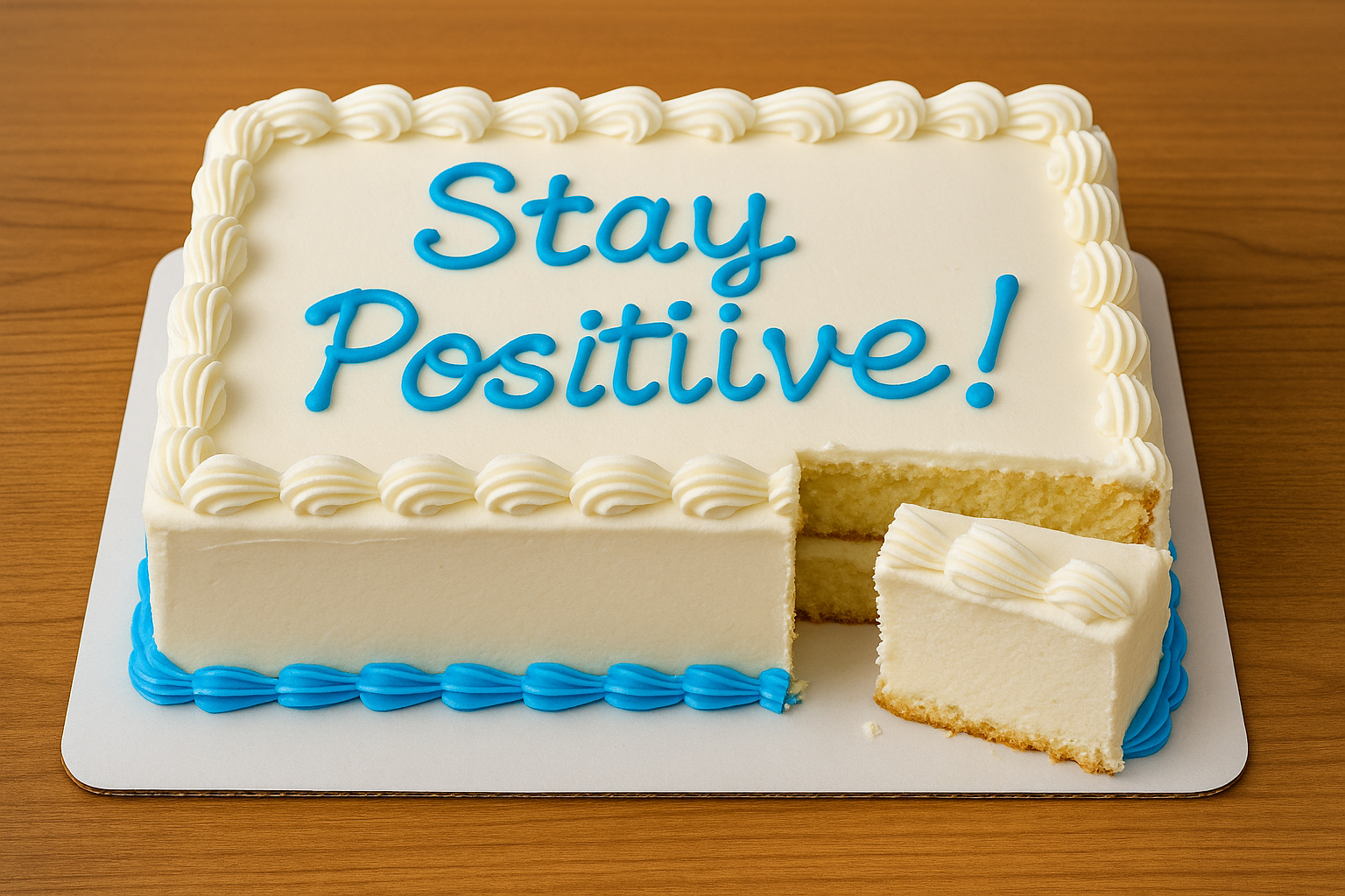 Farewell cake Blank Meme Template