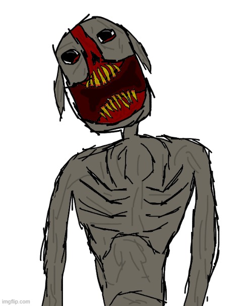 Drew a quick sketch of the whispering elf, what yall think (at school btw) | made w/ Imgflip meme maker