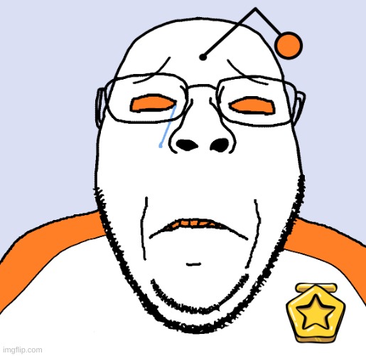 Crying redditor soyjak | image tagged in crying redditor soyjak | made w/ Imgflip meme maker