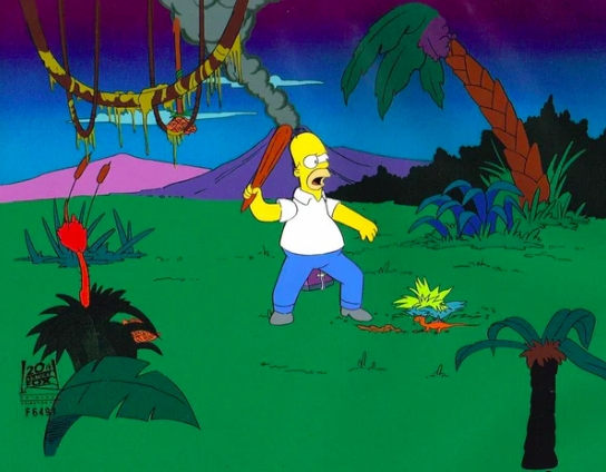 homer Simpson lost Blank Meme Template