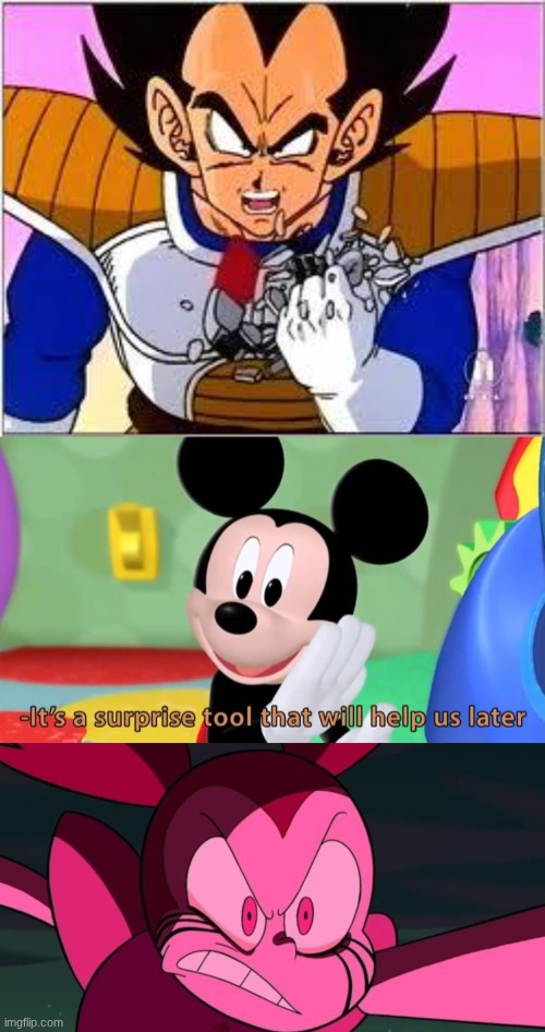 image tagged in its over 9000,mickey mouse tool,mad spinel | made w/ Imgflip meme maker