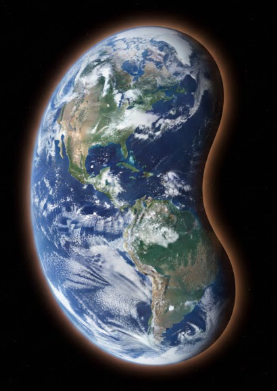 earth as a bean Blank Meme Template