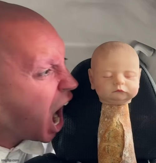 Daniel Hentschel yells at Son Loaf | image tagged in daniel hentschel yells at son loaf | made w/ Imgflip meme maker