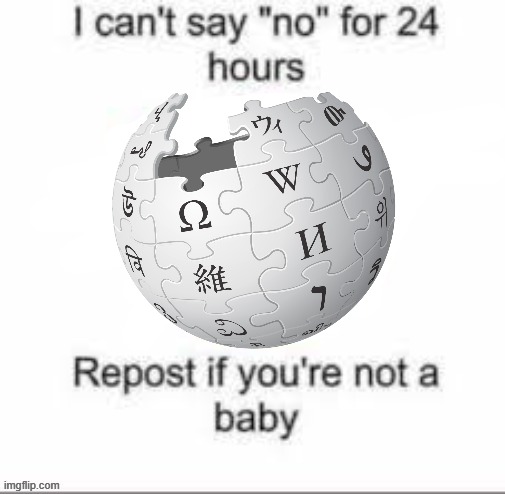 Can't say no for 24 hours | image tagged in can't say no for 24 hours | made w/ Imgflip meme maker