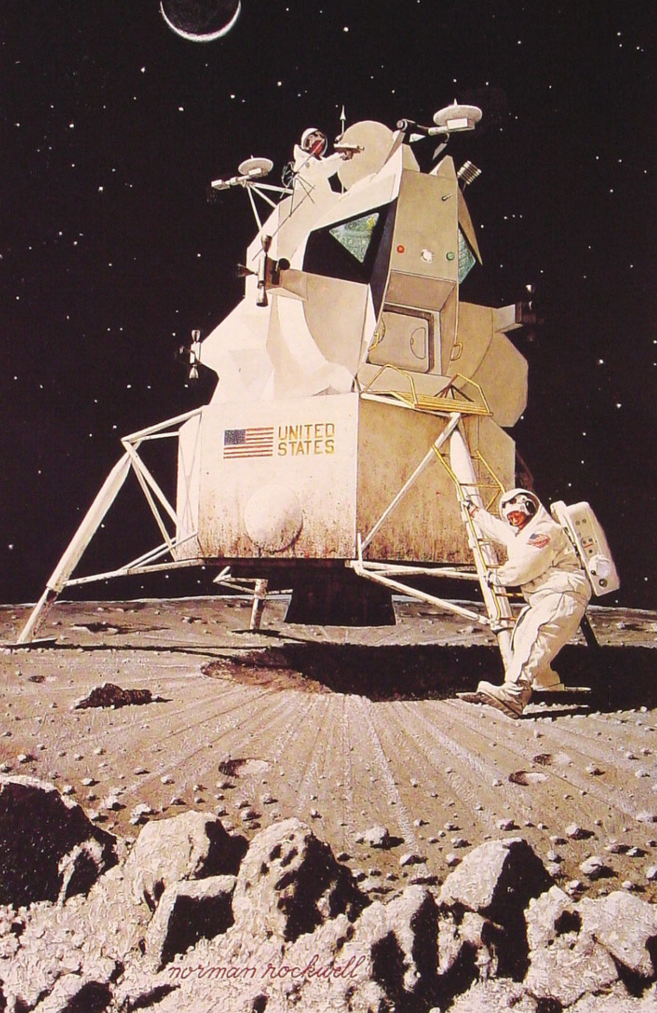 Rockwell Blank Meme Template