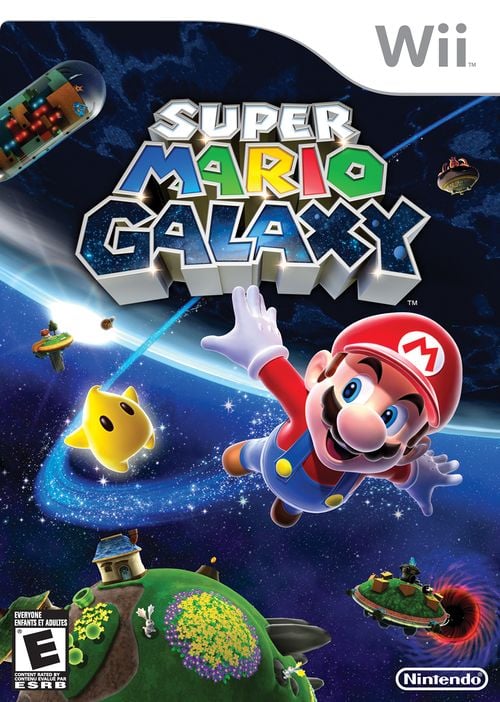 mario galaxy Blank Meme Template