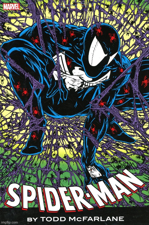 Spider-Man 90's | image tagged in spiderman,90's,art,cover | made w/ Imgflip meme maker