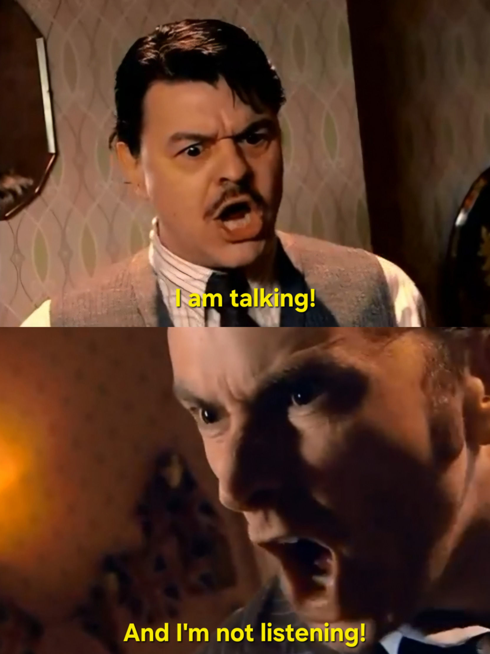 I am talking! Blank Meme Template