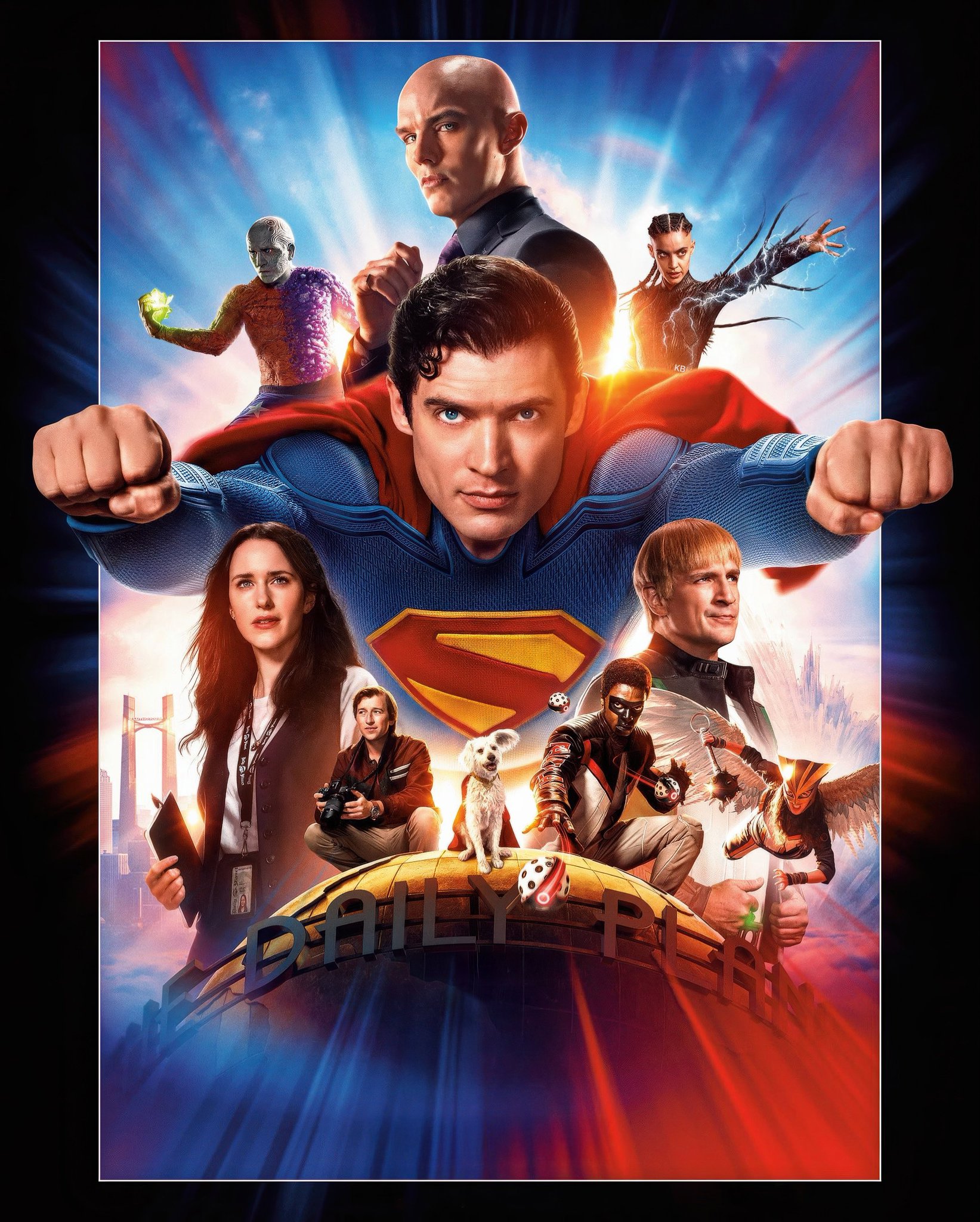 Superman (2025) New Poster Blank Meme Template