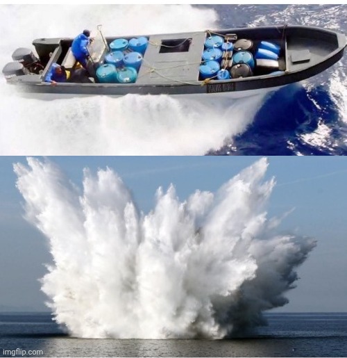 Drug boat boom Blank Meme Template