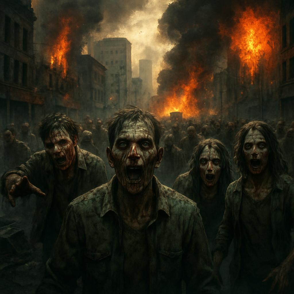 zombie apocalypse Blank Meme Template