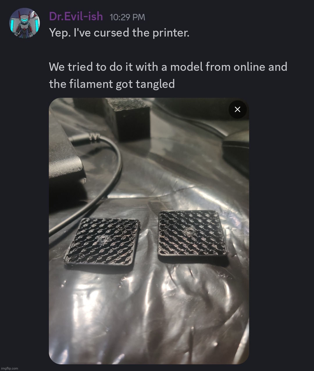 It did try to do the whole print though so fourth time's the charm | made w/ Imgflip meme maker