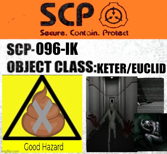 SCP-096-IK Blank Meme Template
