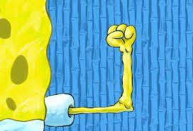 Weak spongebob Blank Meme Template