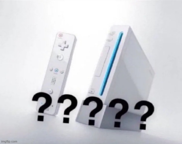wii u question mark | made w/ Imgflip meme maker