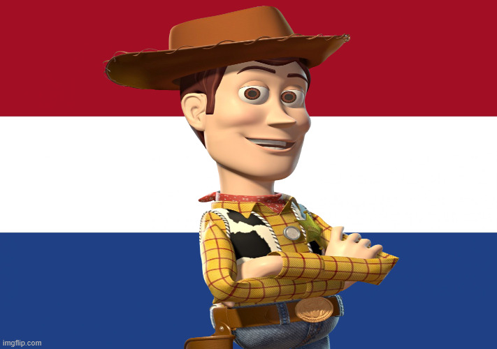 woody icon of netherlands | image tagged in netherlands flag,toy story,woody,icons,disney | made w/ Imgflip meme maker