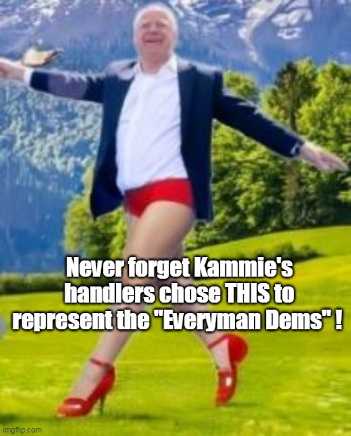Never forget Kammie's handlers chose THIS to represent the "Everyman Dems" ! | made w/ Imgflip meme maker