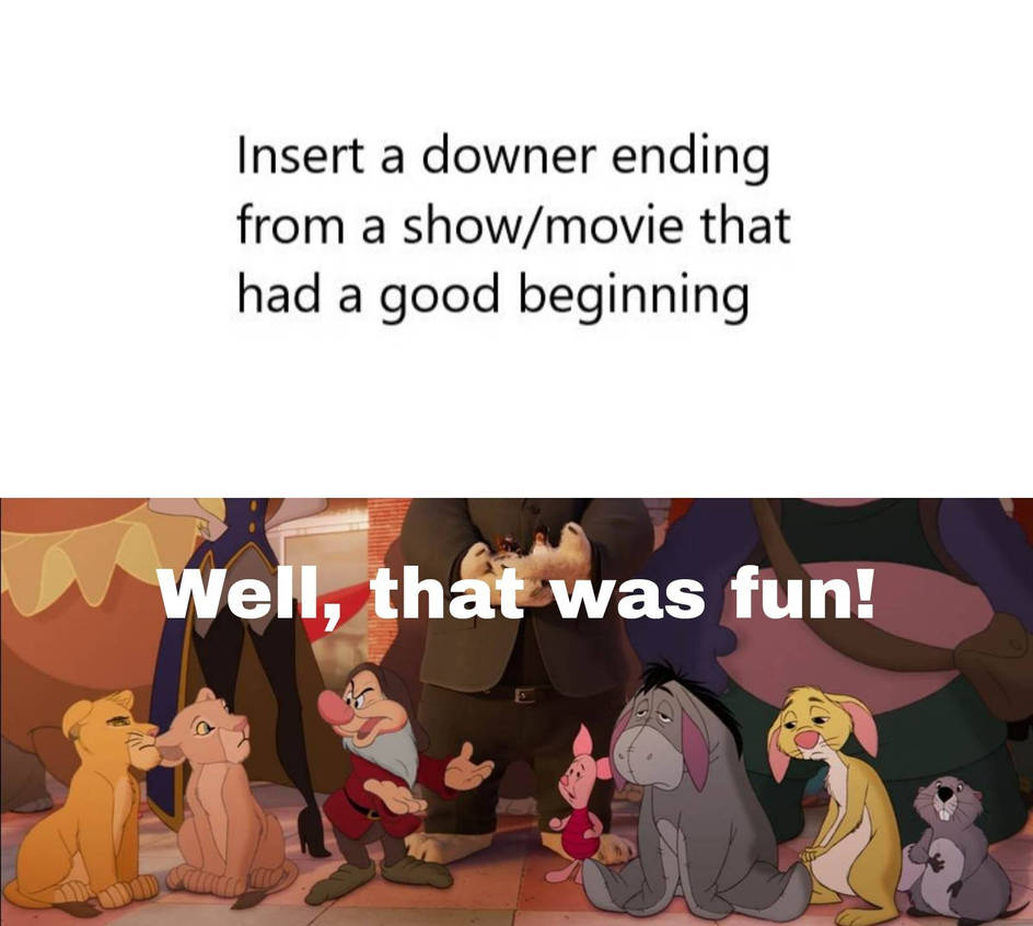 Grumpy reacts to Sock it To Me Ending Blank Meme Template