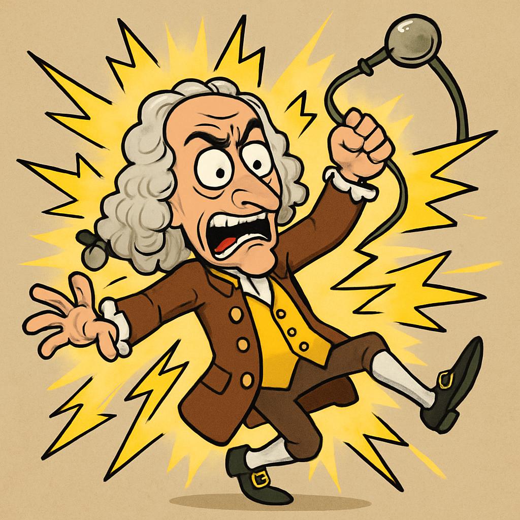 Voltaire being electrocuted Blank Meme Template