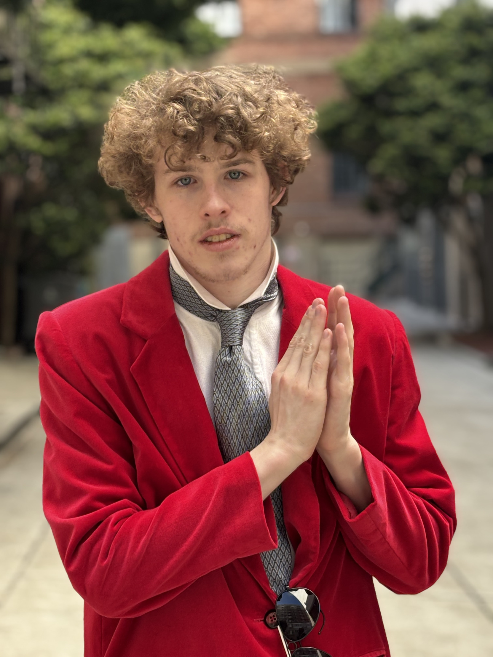 High Quality Liam Keel, April 17th, 2025 in San Francisco, CA. Blank Meme Template