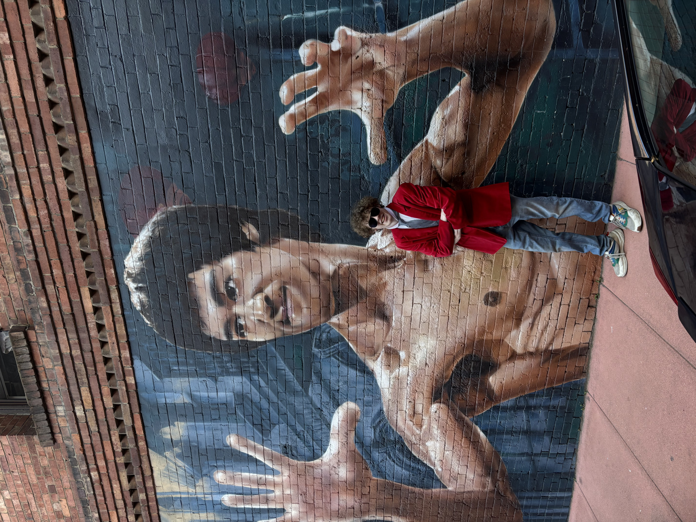 Liam Keel Bruce Lee mural, April 17th, 2025 in San Francisco. Blank Meme Template