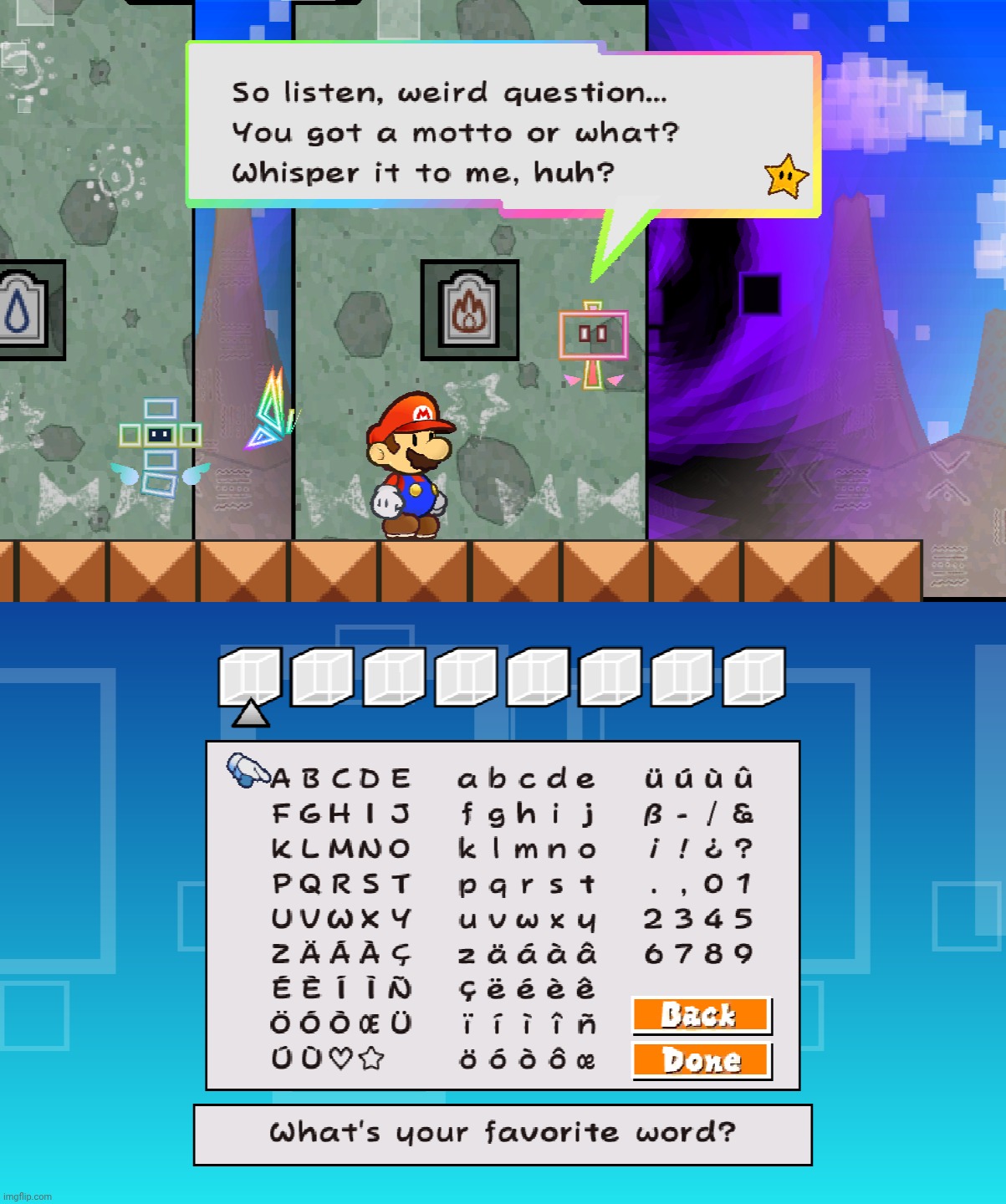 What should I write | made w/ Imgflip meme maker