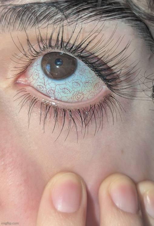 after nearly 3 all nighters here's my eye | made w/ Imgflip meme maker