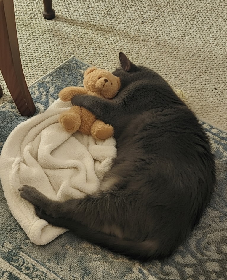 Sleepy Cat Blank Meme Template